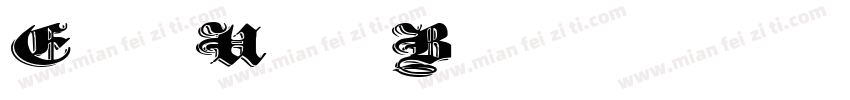 Eren UltraBlack字体转换